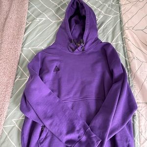 Nike large acg hoodie purple